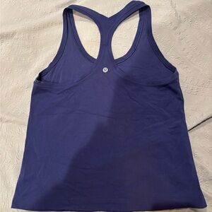Lululemon Women's Navy Blue Tank Top
